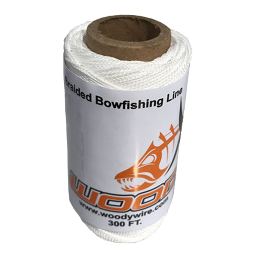 Woody Wire WW300 Bowfishing Braided Line 300ft 200lb Fast Flight