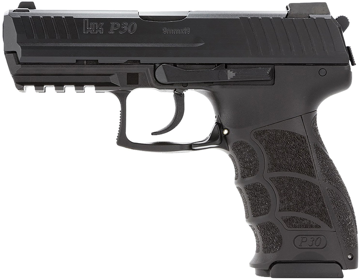 Heckler & Koch P30 V3 9mm 15+1 Luminescent Sights 81001087 - Heckler & Koch - 9mm