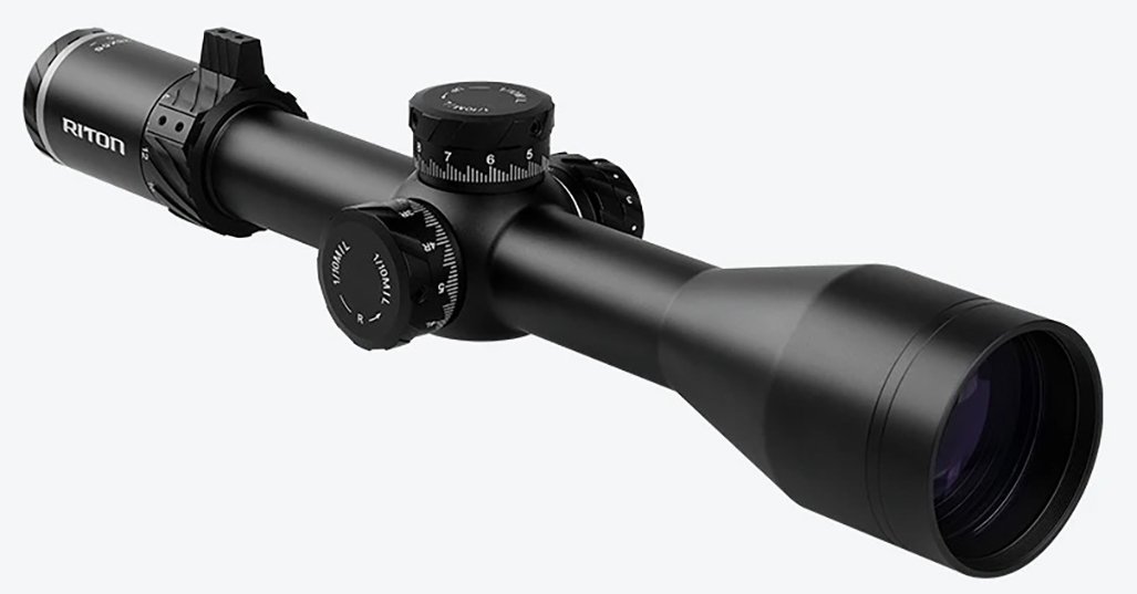 Riton Optics 5C428LFI23 Conquer 4-28x56 FFP Scope, 34mm Tube, Illuminated Reticle