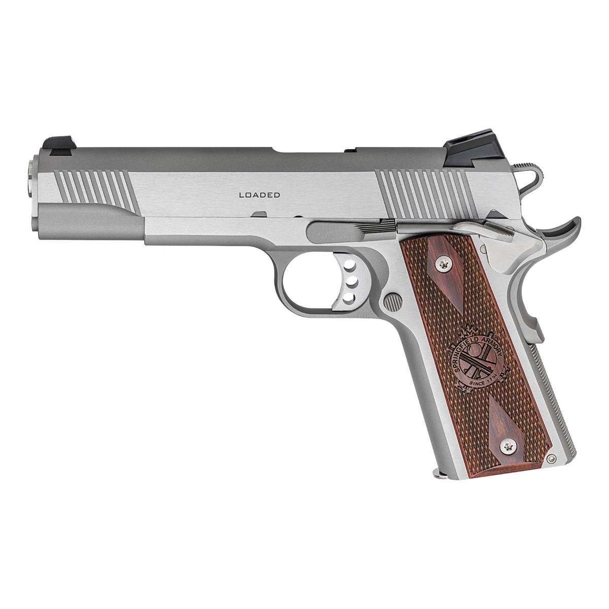 Springfield Armory 1911-A1 45 ACP 5 in Stainless Steel 7 Round Pistol - Springfield Armory - 45 ACP