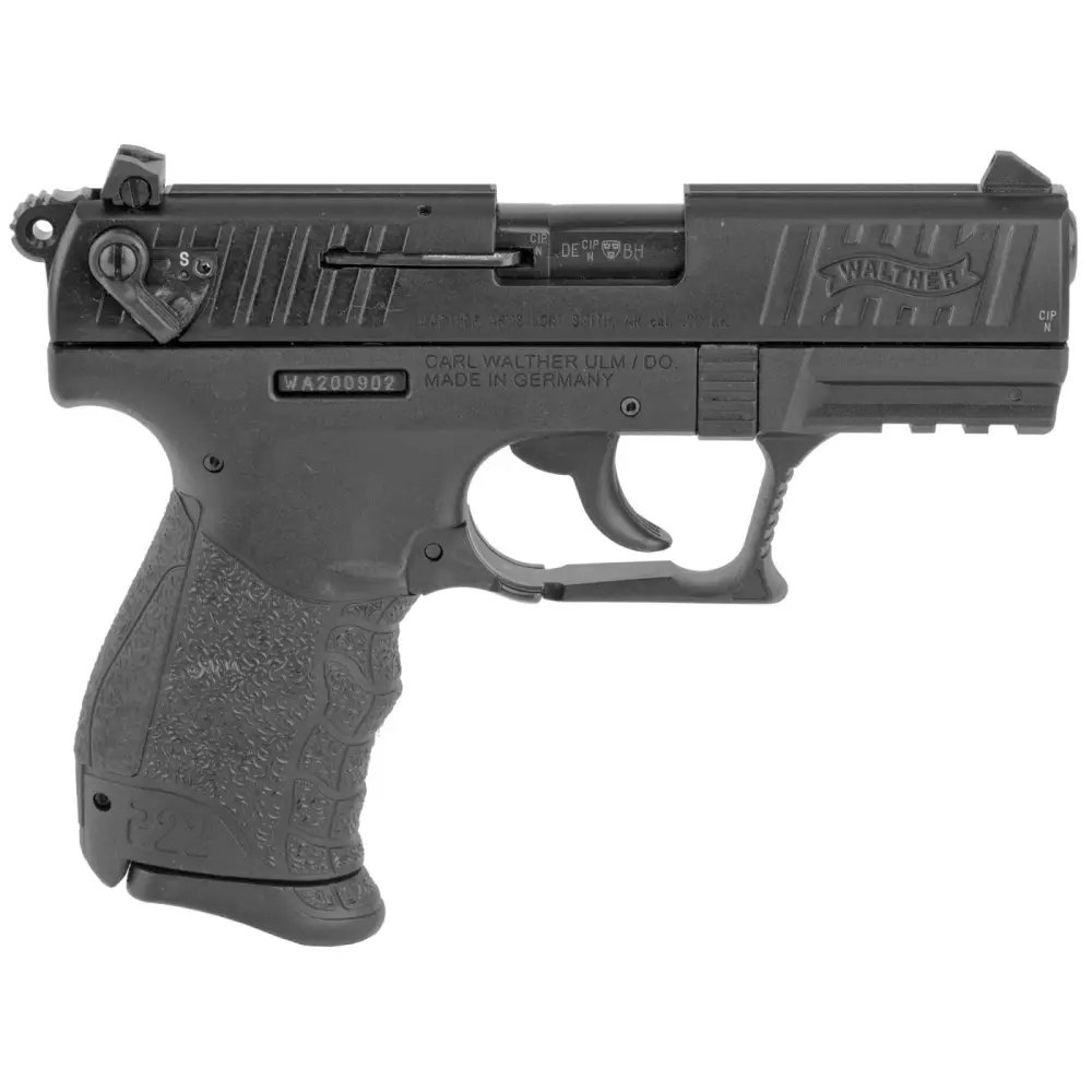 Walther P22-CA .22LR 3.42in 10rd Black DAO Pistol (5120333)