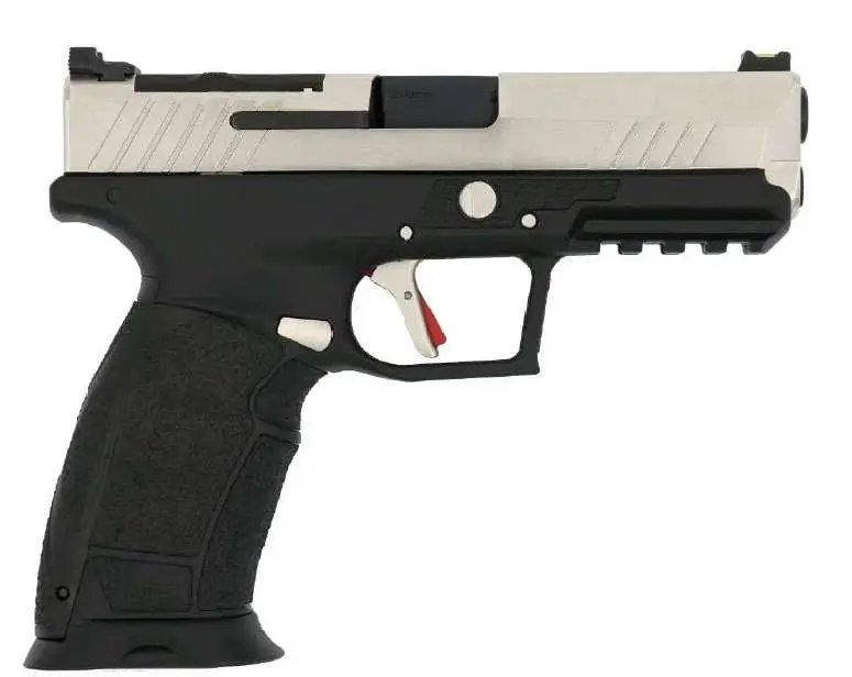 SDS Imports PX9DTSU 9mm Pistol: Nickel Finish, 4.1-Inch Barrel, 18 & 20 Round Magazines