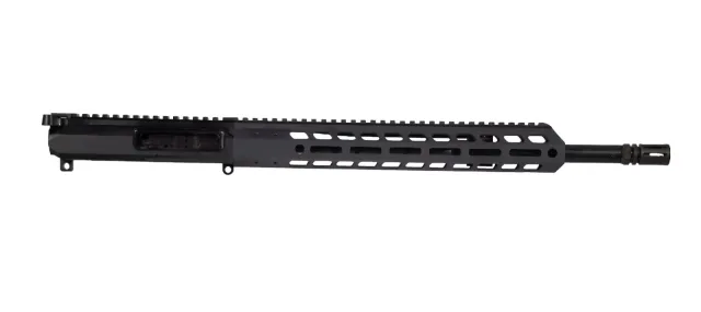 "Wraithworks Billet Slick Side Aluminum Complete Upper Receiver - Black .223 Wylde 16"" Barrel 13.3"" M-LOK Handguard" WARP15-UP-AC-E - Wraithworks for sale at TheGunDock