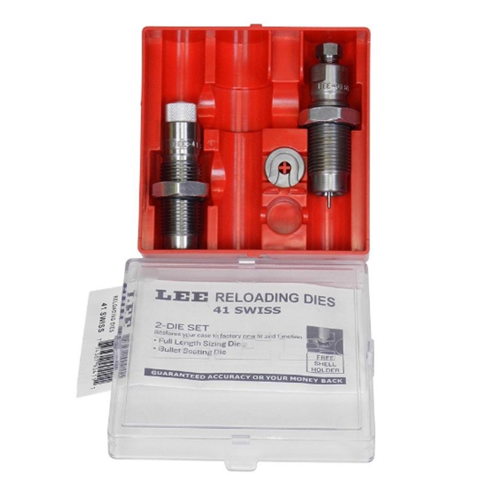 Buy Lee Precision 90411 .41 Swiss Pacesetter 2-Die Set Full Length Sizing online