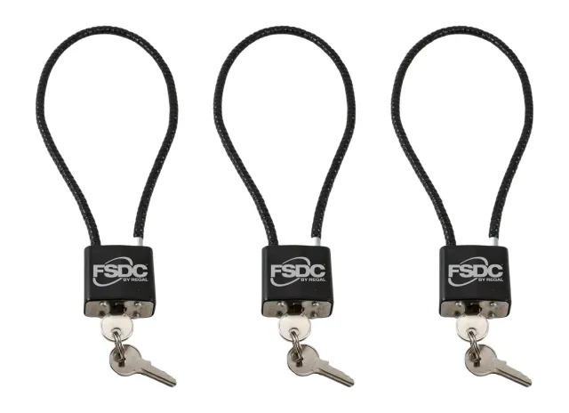 FSDC-CL1560RKA 15 In Keyed Cable Gun Lock 3P - FSDC