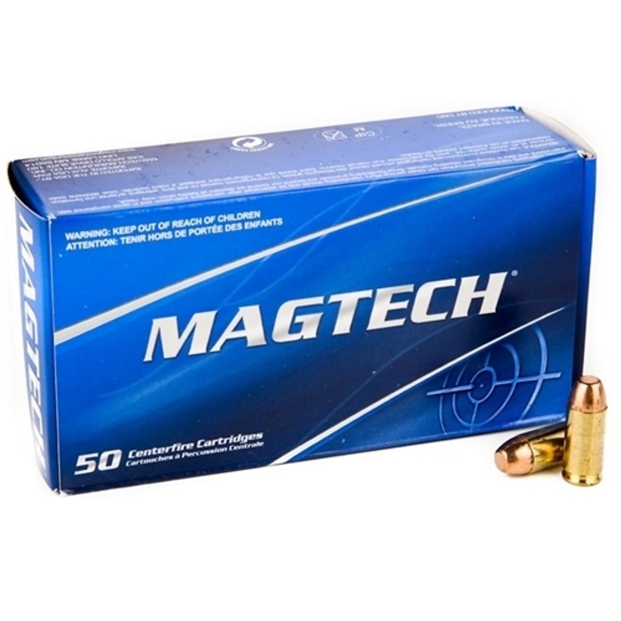 Magtech 10A Range/Training 10mmAuto 180gr Full Metal Jacket 50 Per... - Magtech Ammunition - FULL METAL JACKET
