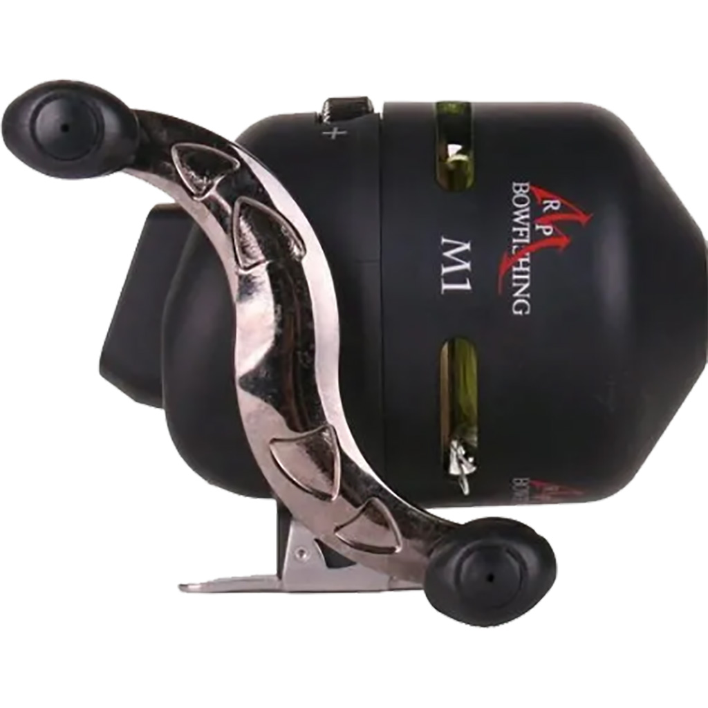 RPM Bowfishing M1 SS Reel Spincast, Dual Pins, 150' Monkey Wire, Ambidextrous