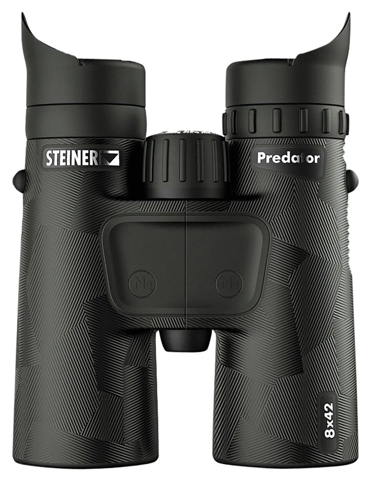 Buy Steiner 2058 Predator 8x42mm Binoculars, Black, Rubber Armor, Waterproof online