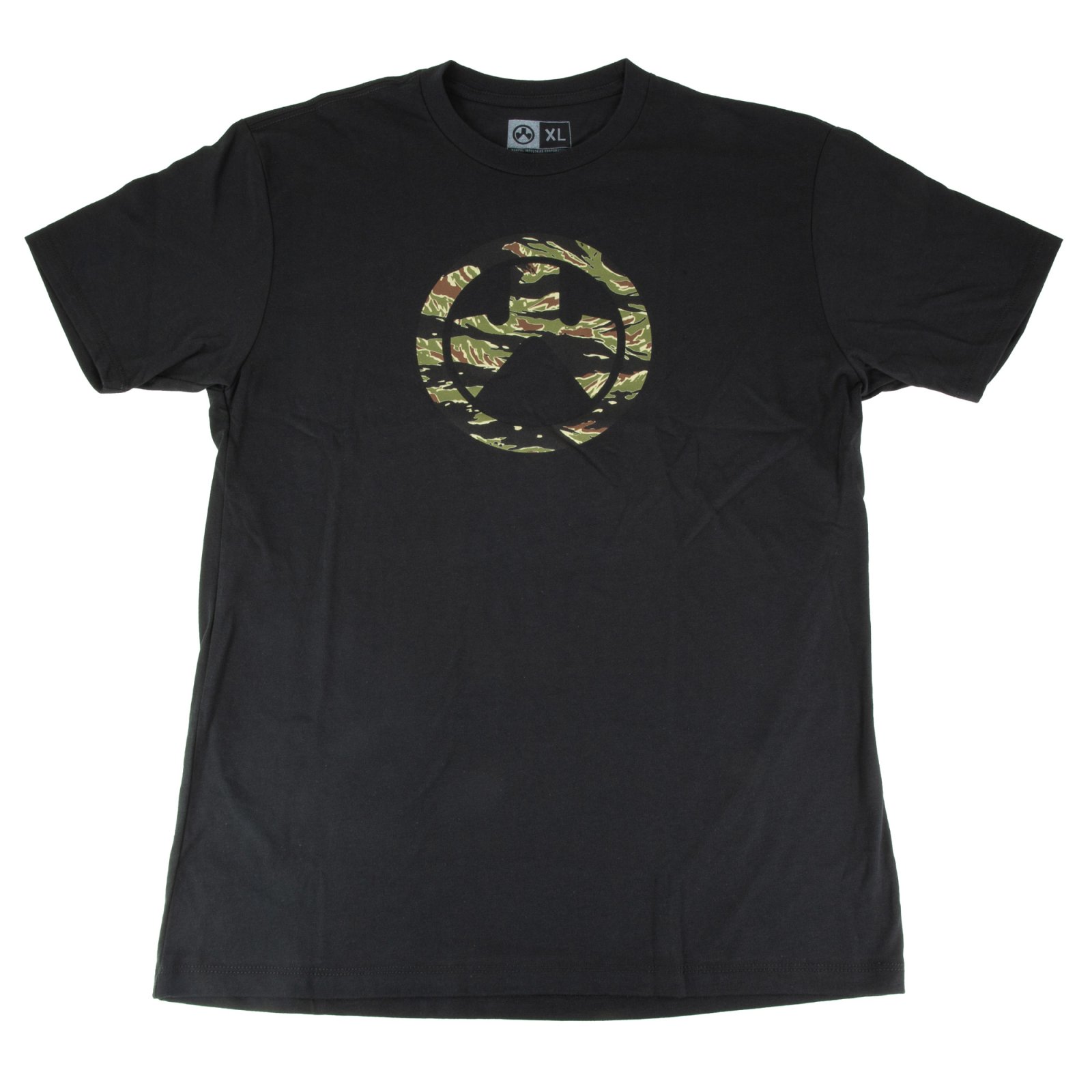 Buy Magpul MAG1292-001-XL Tiger Stripe Icon Black Cotton/Polyester Short Sleeve XL online