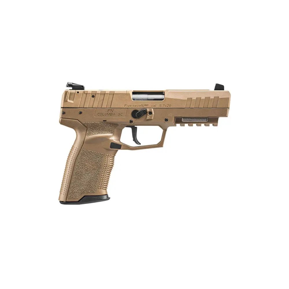 FN Five-seveN MRD 5.7x28mm Pistol 4.8" Barrel FDE - FN America - 5.7 x 28mm