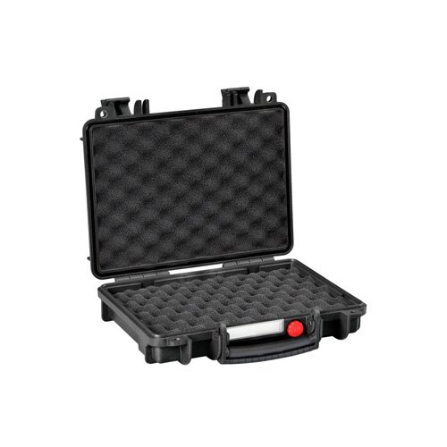 Explorer RED3005.BCV Tactical Double Pistol Case Black Convoluted Foam - EXPLORER CASE