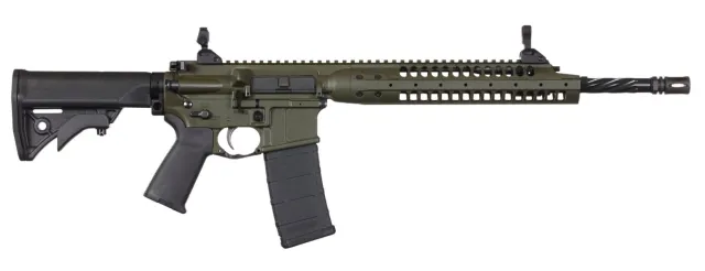 LWRC International SIX8A5 6.8mm SPC 16 In Barrel 30+1 ODG SIX8A5RODG16
