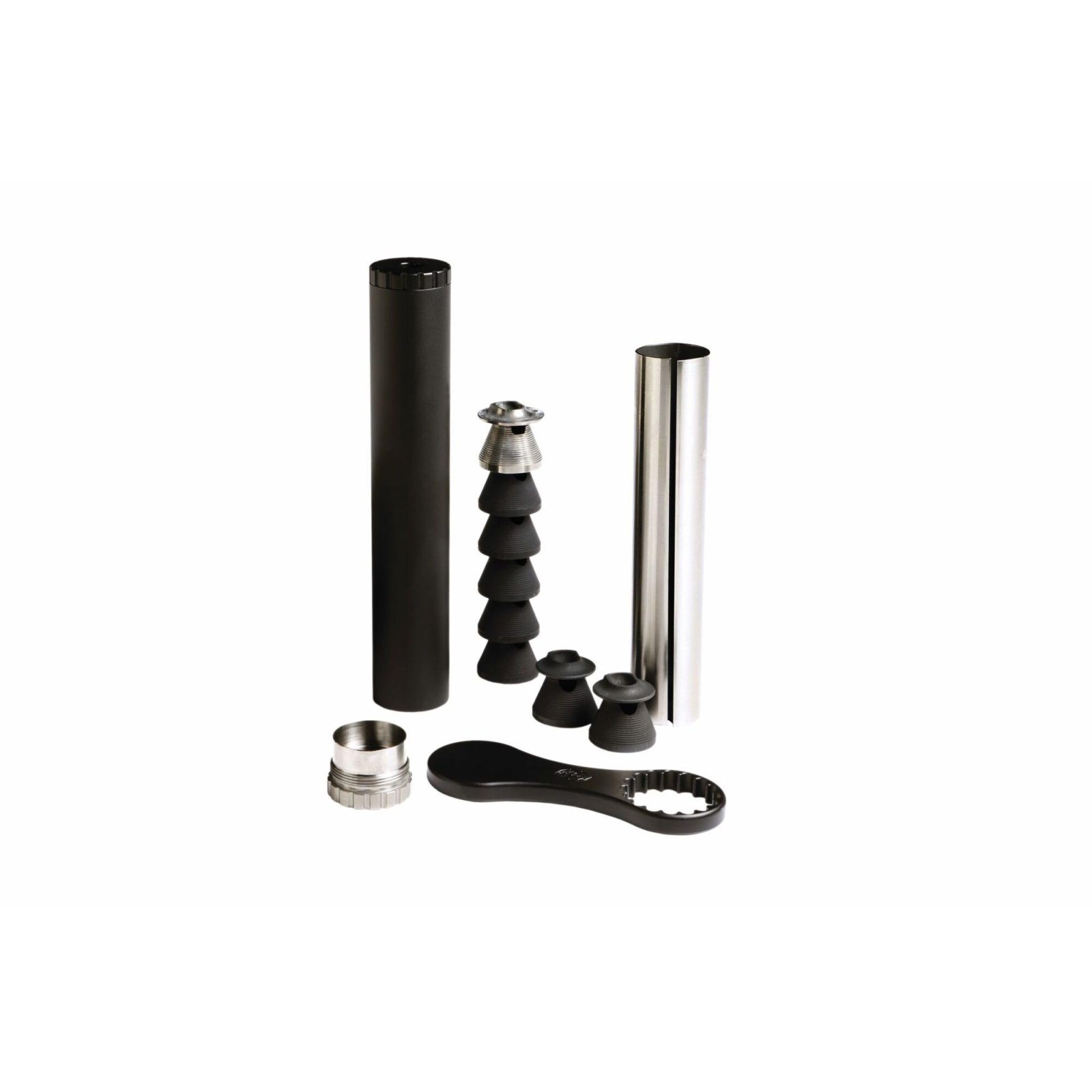 Tactical Solutions ASCENT22 Rimfire Suppressor .22LR 1/2x28 Titanium