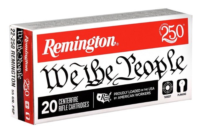 REM 21389 R22501US 2250 55GR HPR - Remington Arms Company, LLC - .22-250 REM
