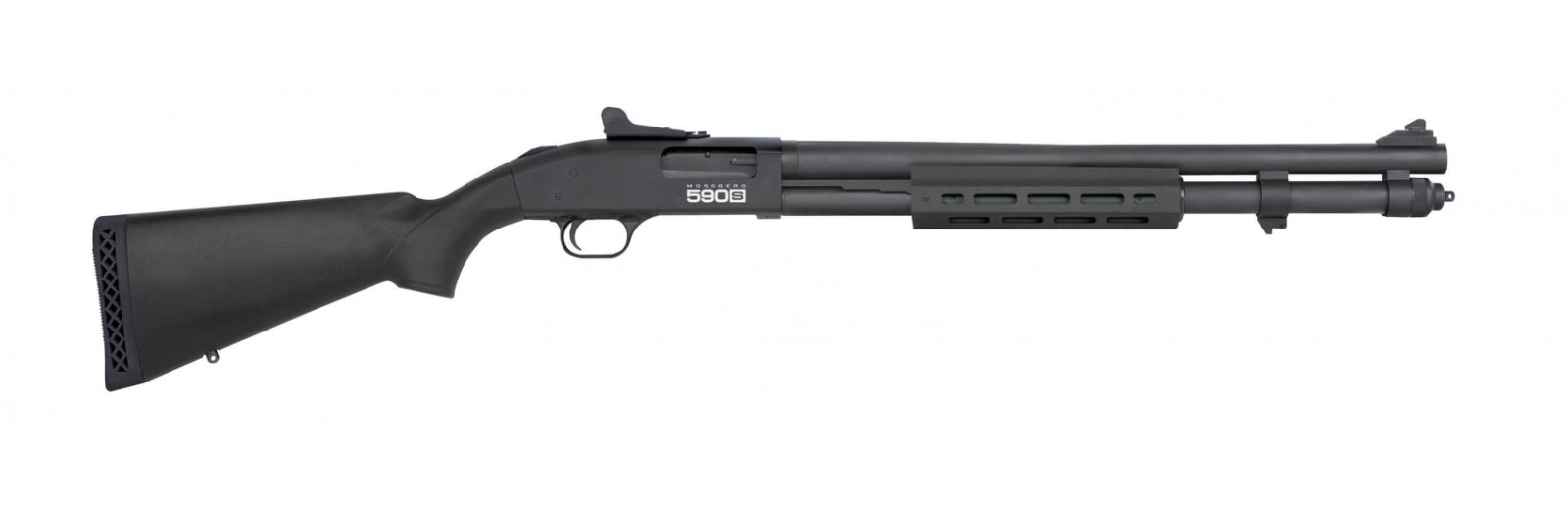Mossberg 590S 12G 13Rd 20in Tactical Ghost Ring Sight