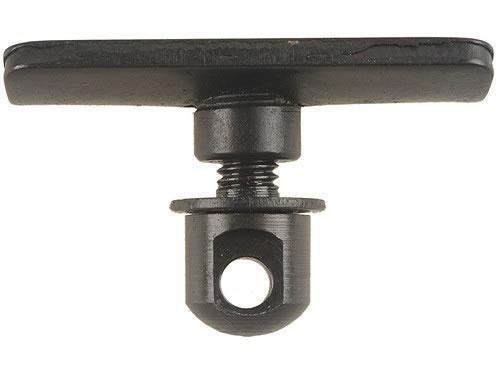 Harris Engineering 2R Black Bipod Adapter: Specialized Wood Forend, Radiused Flange Nut