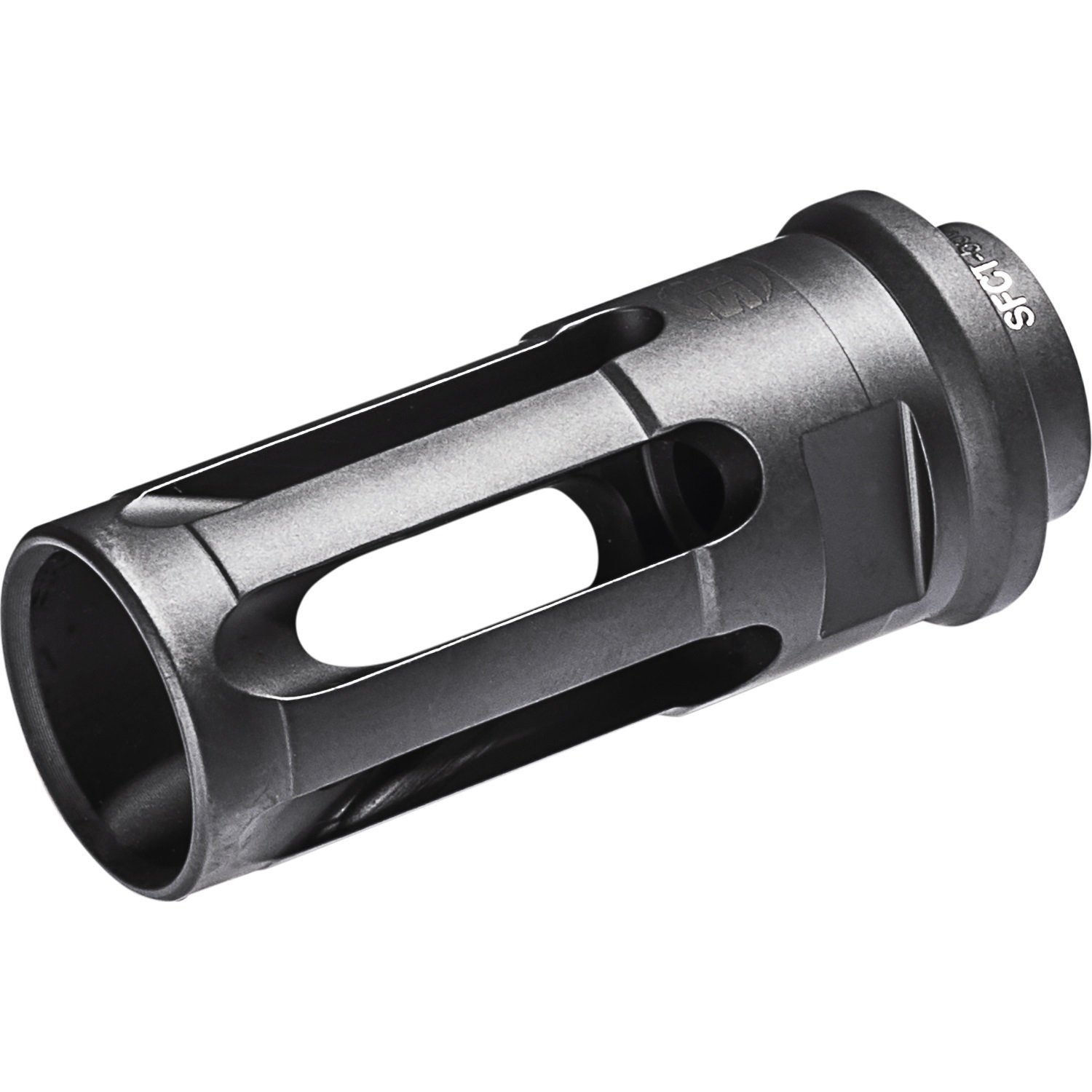 SureFire WARCOMP 5.56 Closed-Tine Flash Hider & Suppressor Adapter - Heat Treated, DLC Coated
