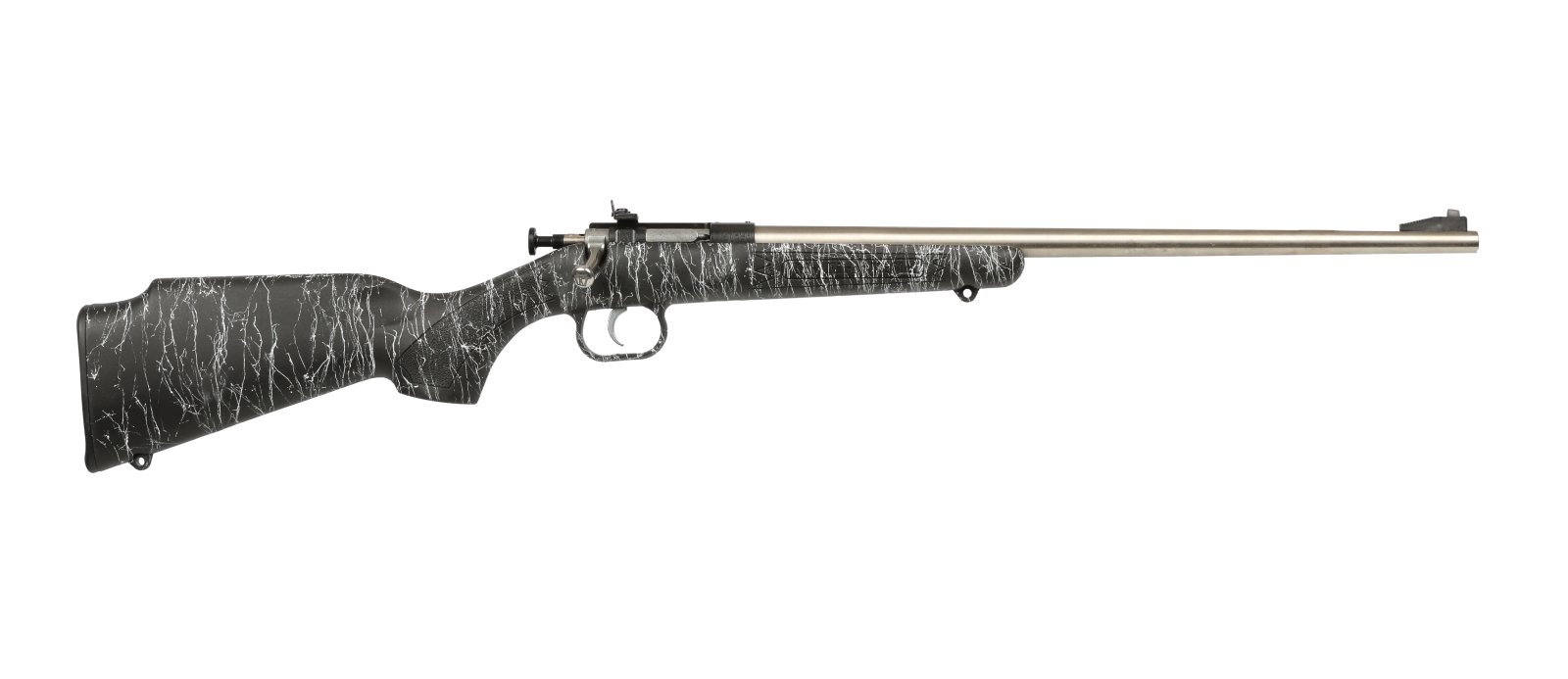 Keystone KSA2444 Crickett 22 LR 16.125" Stainless Rifle Blue Stock - Keystone Sporting Arms - 22 LR