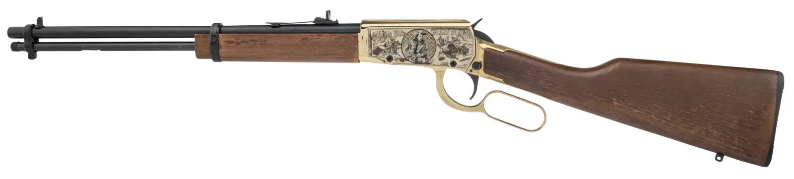 Rio Bravo 22LR 18" Buff Bill Gold-wd 15rd - ROSSI - 22 LR