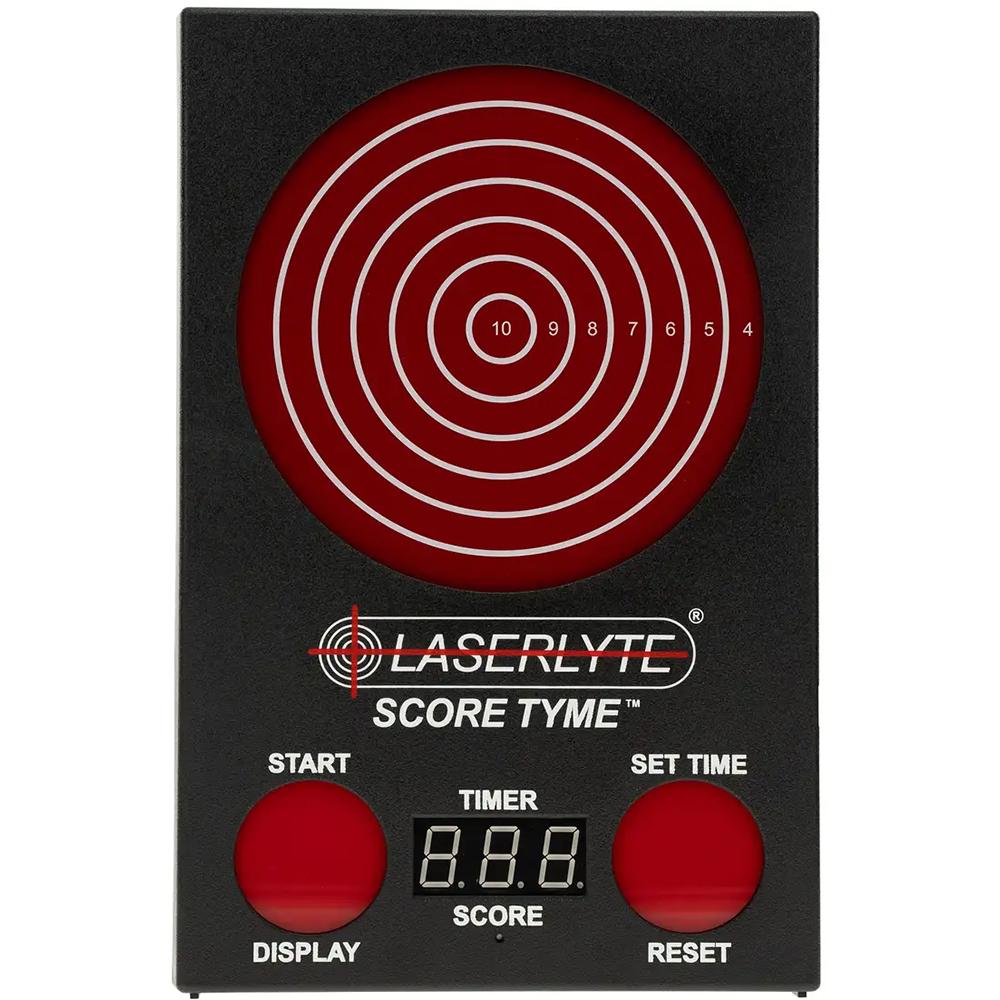 LaserLyte 1231436 ScoreTyme Scoring Target Black/Red