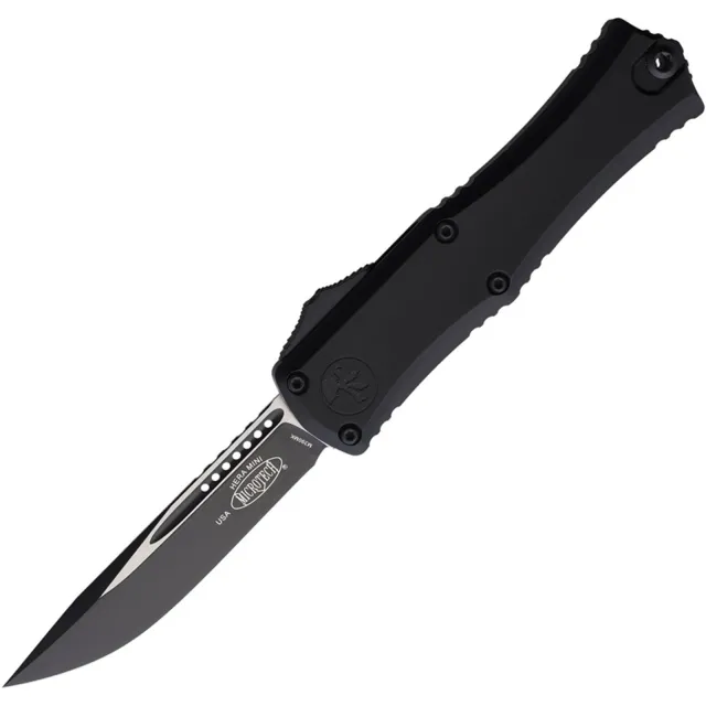 Microtech Hera II Mini 1703M-1T 2.96 In SE Black ALU Handle
