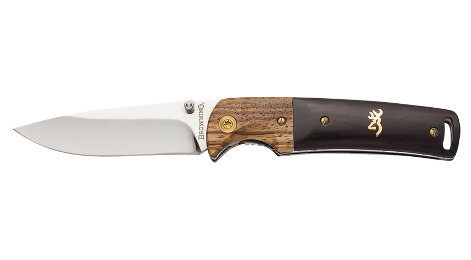 Browning Buckmark Hunter Drop Point Folding Knife 3"
