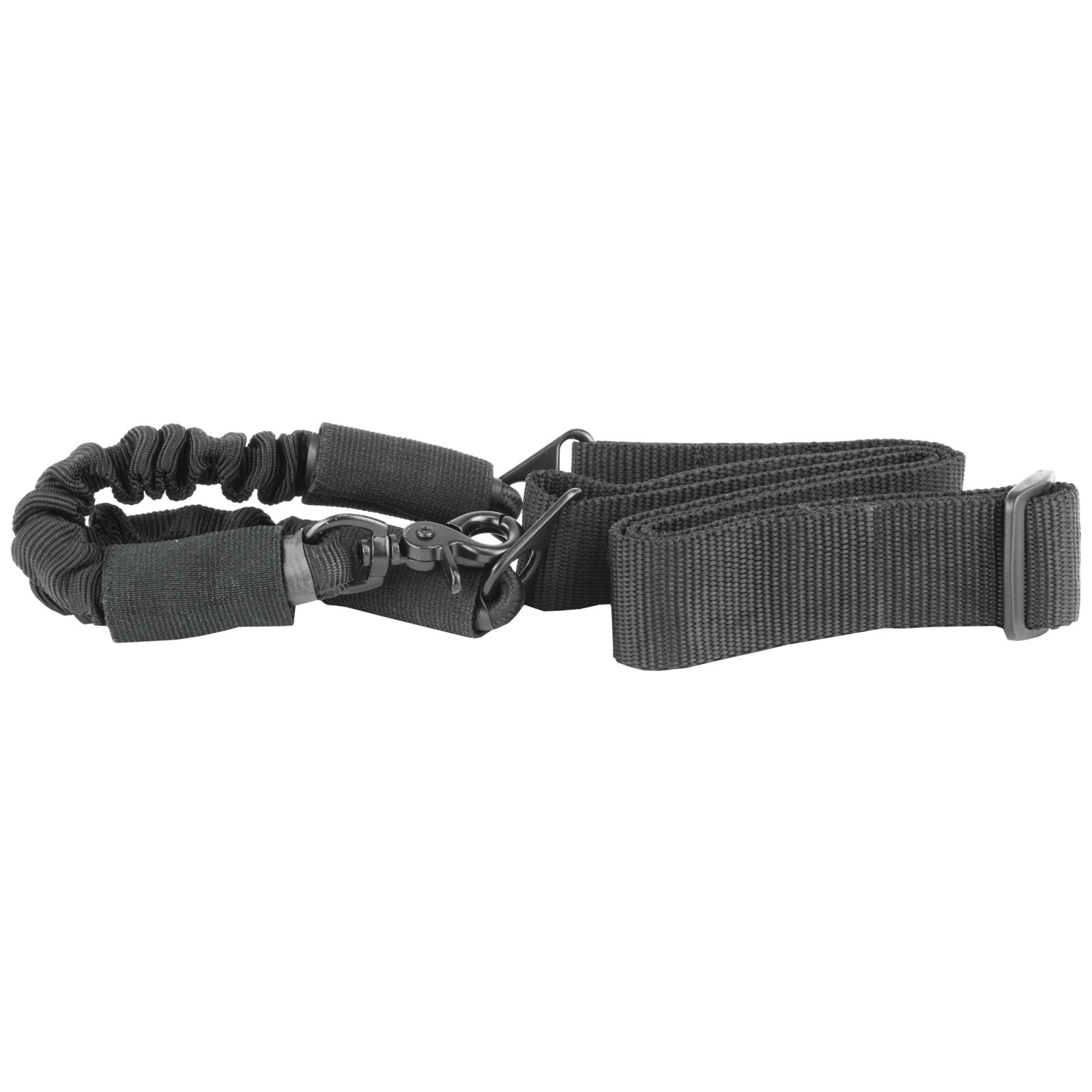NcStar AARS1P Single Point Sling 1.5"x44"-60" Adjustable Bungee Black