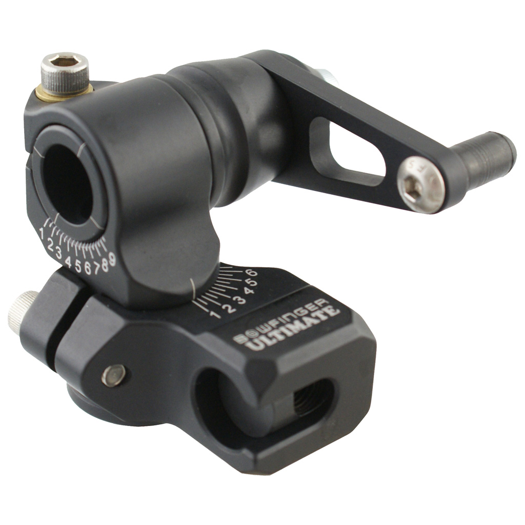 Bowfinger 4263 Ultimate Riser Mount 1/4-20 Bolt, Adjustable Clamp