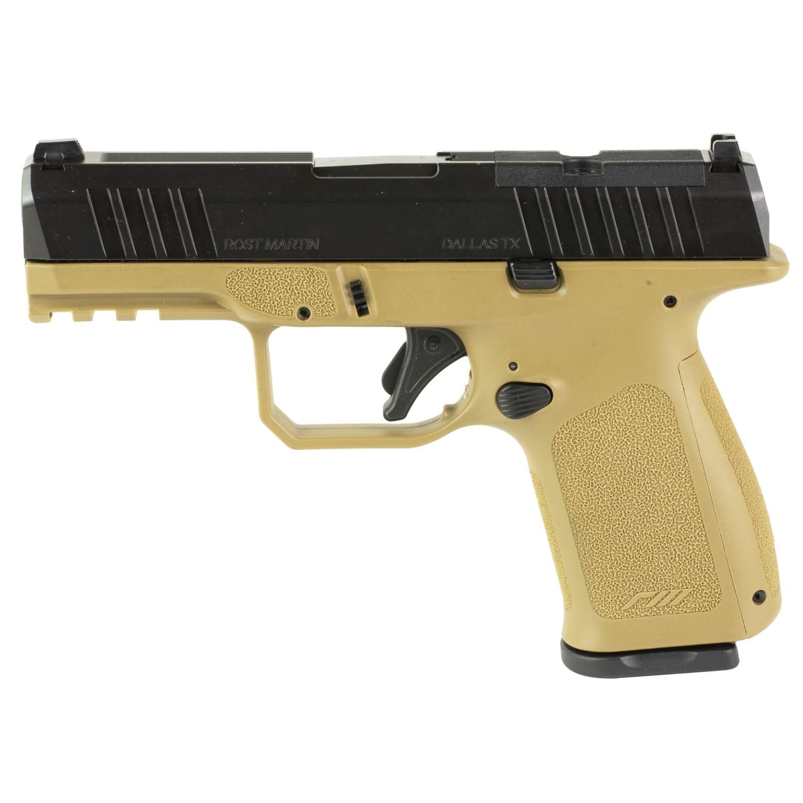 Rost Martin RM1C 9MM 4" 17RD FDE Optics Ready Pistol RM1CFDEOSP - ROST MARTIN - 9X19