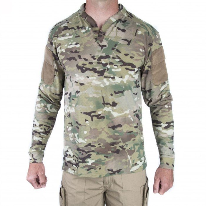 Velocity SYSTEMS BOSS RUGBY SHIRT LONG SLEEVE MULTICAM XL