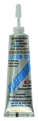 Bohning Fletch-Tite Platinum 1301 Archery Glue 0.75 oz Clear - Bohning