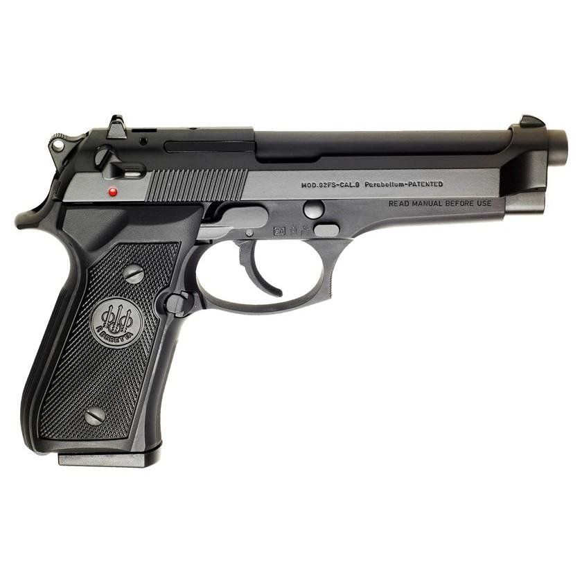 Beretta J92F630 92FS Police Special 4.61" SA/DA 3/15 Black - Beretta - 9mm