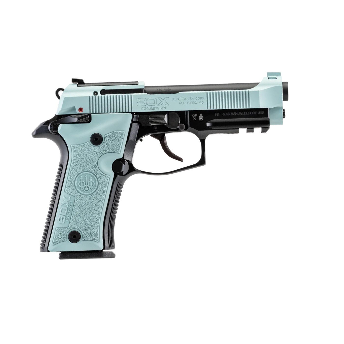 Beretta SPEC0714A 80X Cheetah 380 ACP 3.9" Blue Semi-Auto Pistol