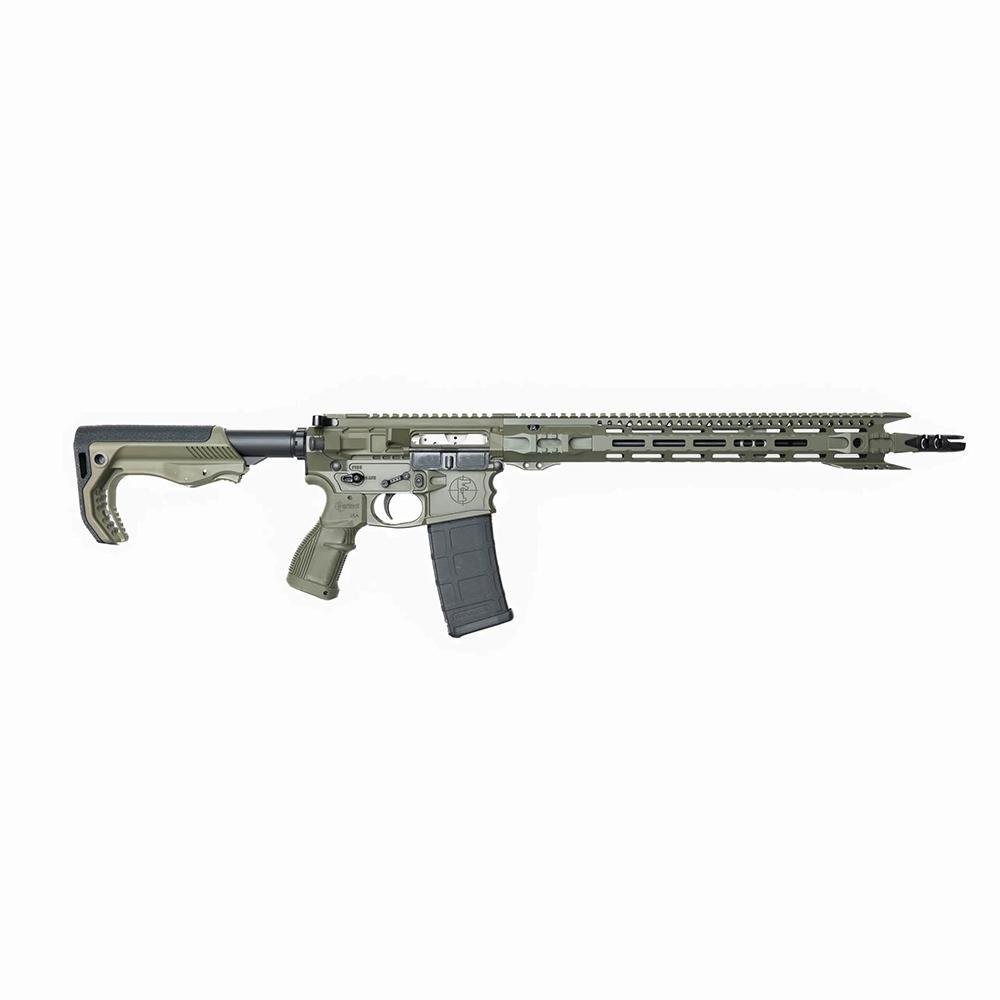 FosTech 10005G556C1 Stealth Raptor Rifle 5.56mm 16" Barrel OD Green - Fostech - 5.56