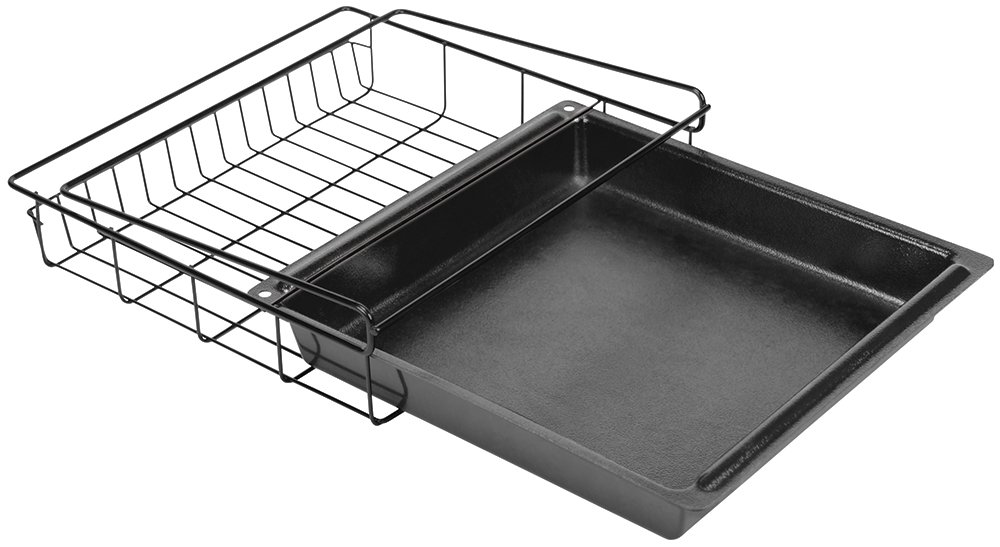Lockdown 222155 Vault Drawer Black Metal 11.5"x12"x2" Storage Solution