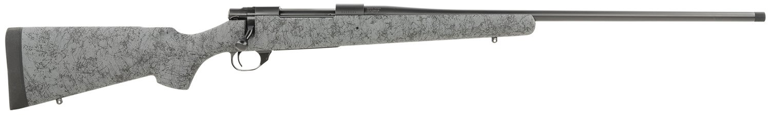 Howa HHS43331 M1500 300 Win Mag 24" Blued Threaded Barrel Gray Stock