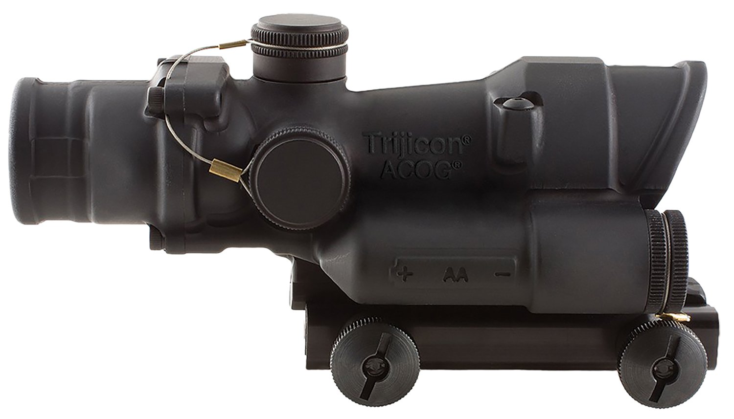 Trijicon 100432 ACOG 4x 32mm Obj 36.80 ft100 yds FOV Matte Black Fin... - Trijicon - 32MM