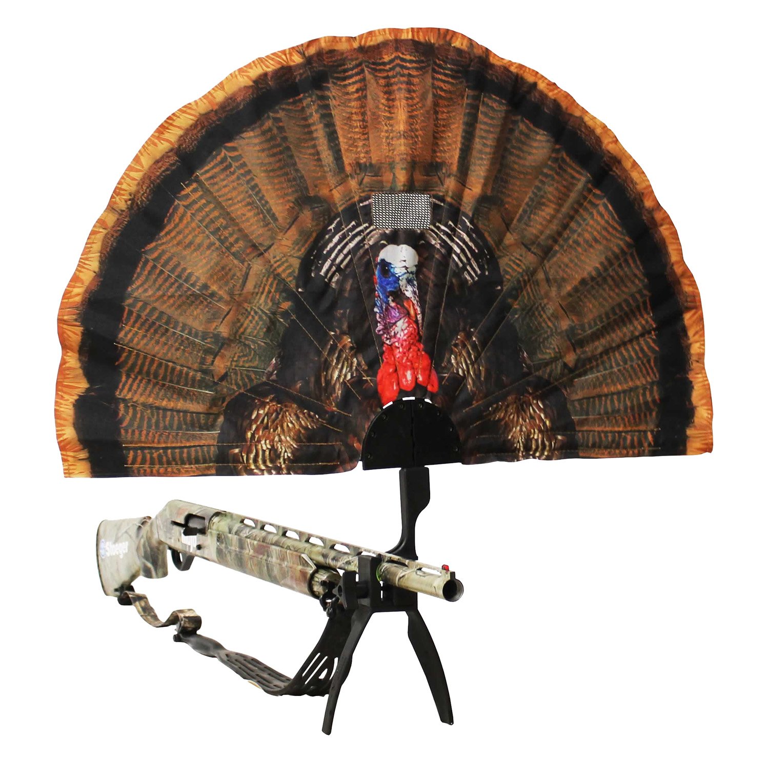 Mojo Outdoors Tail Chaser MAX Turkey FAN Clamp ON FOR 10Ga-20Ga BBL HW2453 - Mojo Outdoors - TURKEY