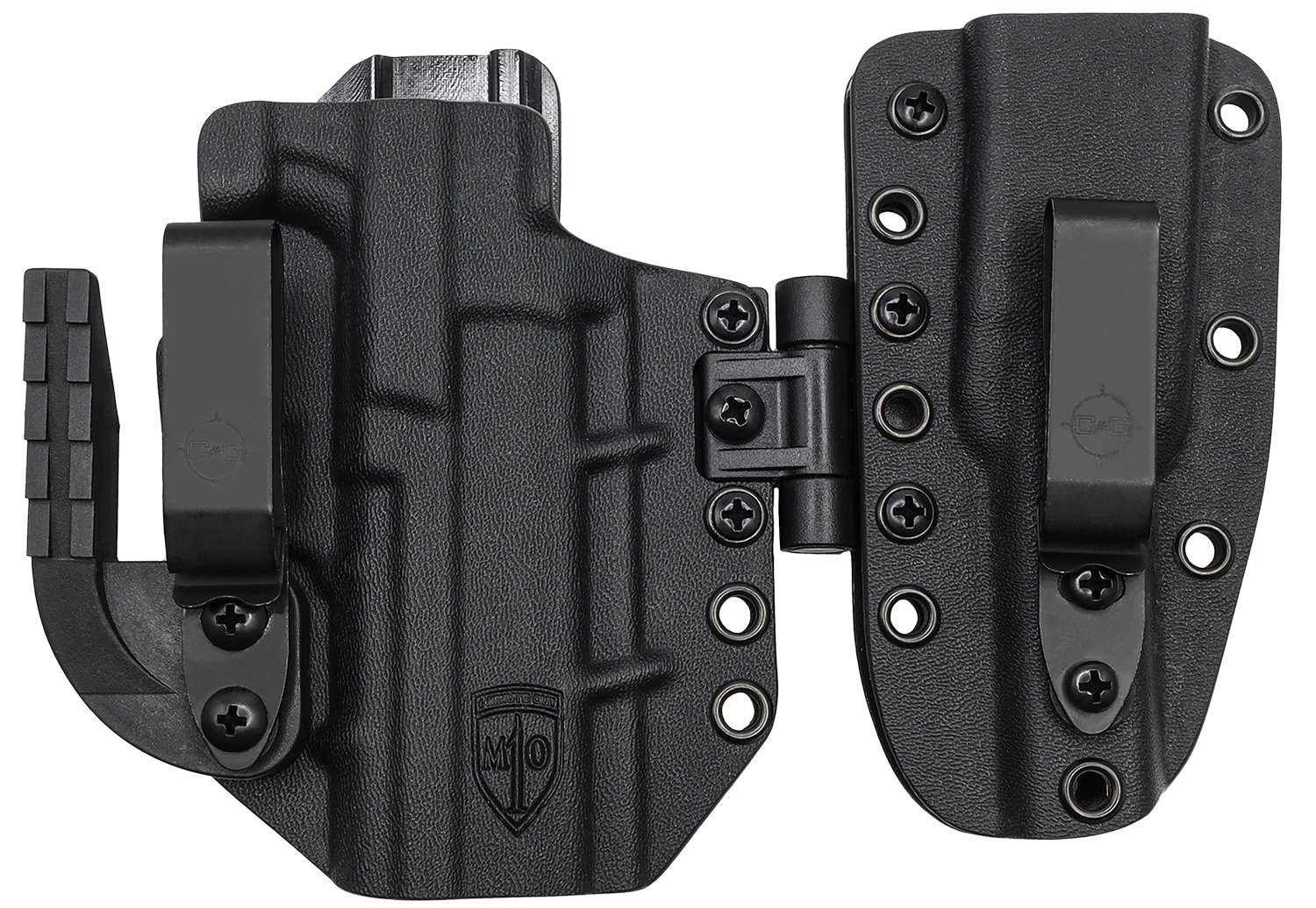C&G Holsters 0386100 MOD 1 IWB Black Kydex Holster for Sig P365/XL