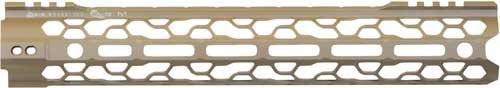 Buy Odin Works M-Lok O2 Lite Free Float Forend 12 1/2" Flat Dark Earth online