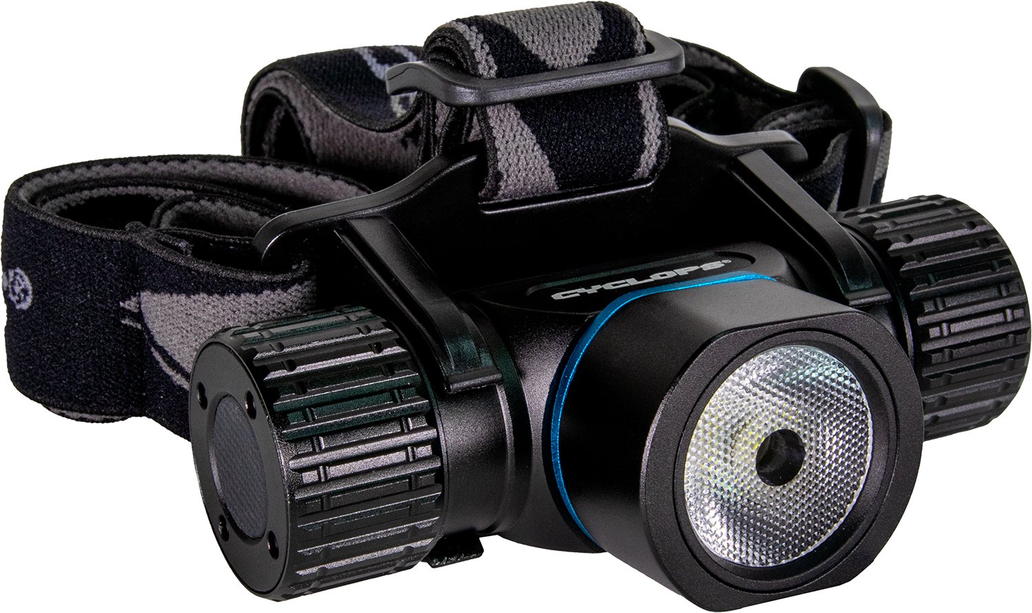 Cyclops CYC-HLP2000 Poseidon 2000 Lumens Headlamp Black Anodized - GSM Outdoors