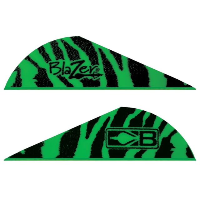 Bohning Blazer Vanes Green Tiger 100 pk. 10832GT2