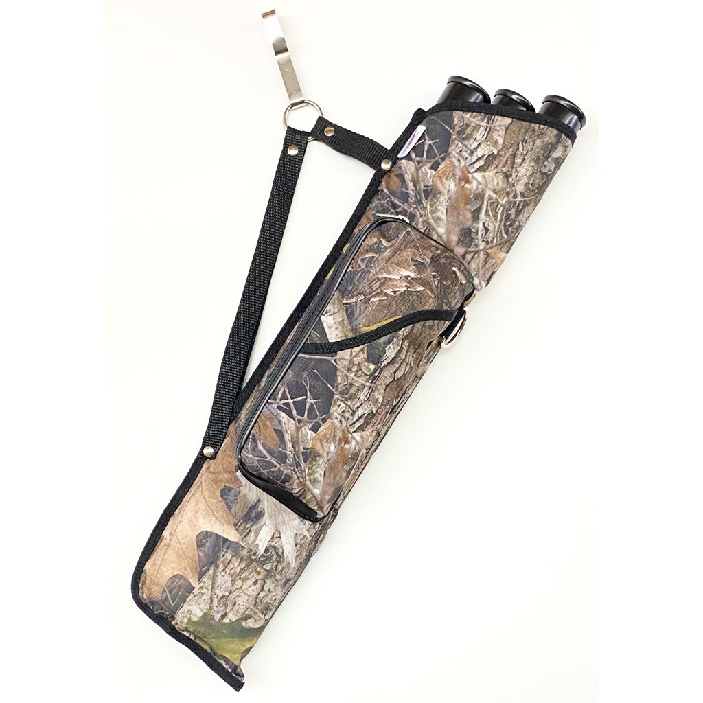 Neet N-TL-302 Trim Lite Quiver Kanati Camo RH - 19 600D Polyester Body, 3 Arrow Separator Tubes, Zippered Pocket