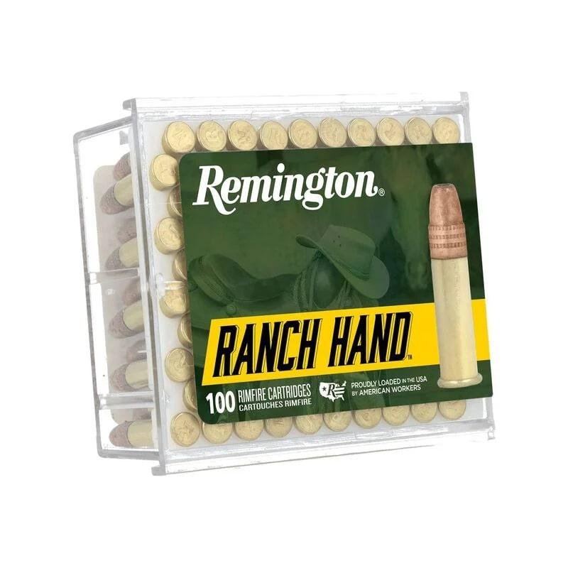 Remington Ammunition R21263 Ranch Hand 22LR 40gr Plated Lead Round Nose...