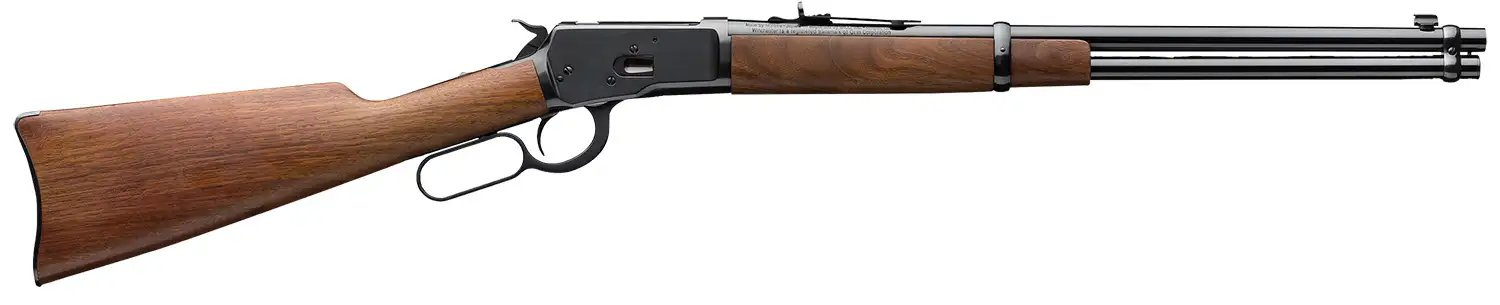 Winchester Model 1892 Carbine 44-40 Win Caliber 10+1 Capacity 20" Barrel Brushed Polish Blued Metal Finish Satin Walnut Fixed Straight Grip Stock Right Hand
