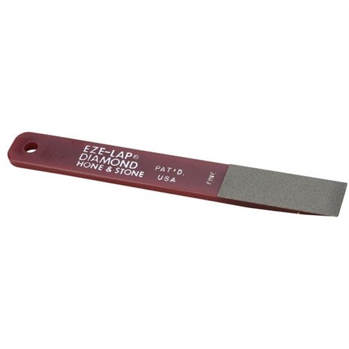 EZE-LAP LF Fine Diamond Hone & Stone 3/4x2 Red Handle - EZE-LAP