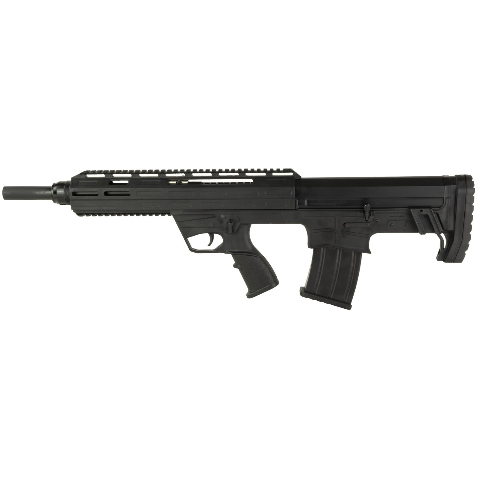 Buy Tokarev TBP 12 Gauge Semi-Auto Shotgun: 18.5" Barrel, Black Finish, 5-Round Capacity, Bullpup Style, Iron Sights, Choke Kit Included online