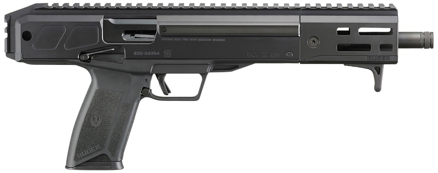 Ruger LC Charger 5.7x28mm 10.3 in Threaded Barrel Black 10 Round Semi-Auto - Ruger - 5.7 x 28mm