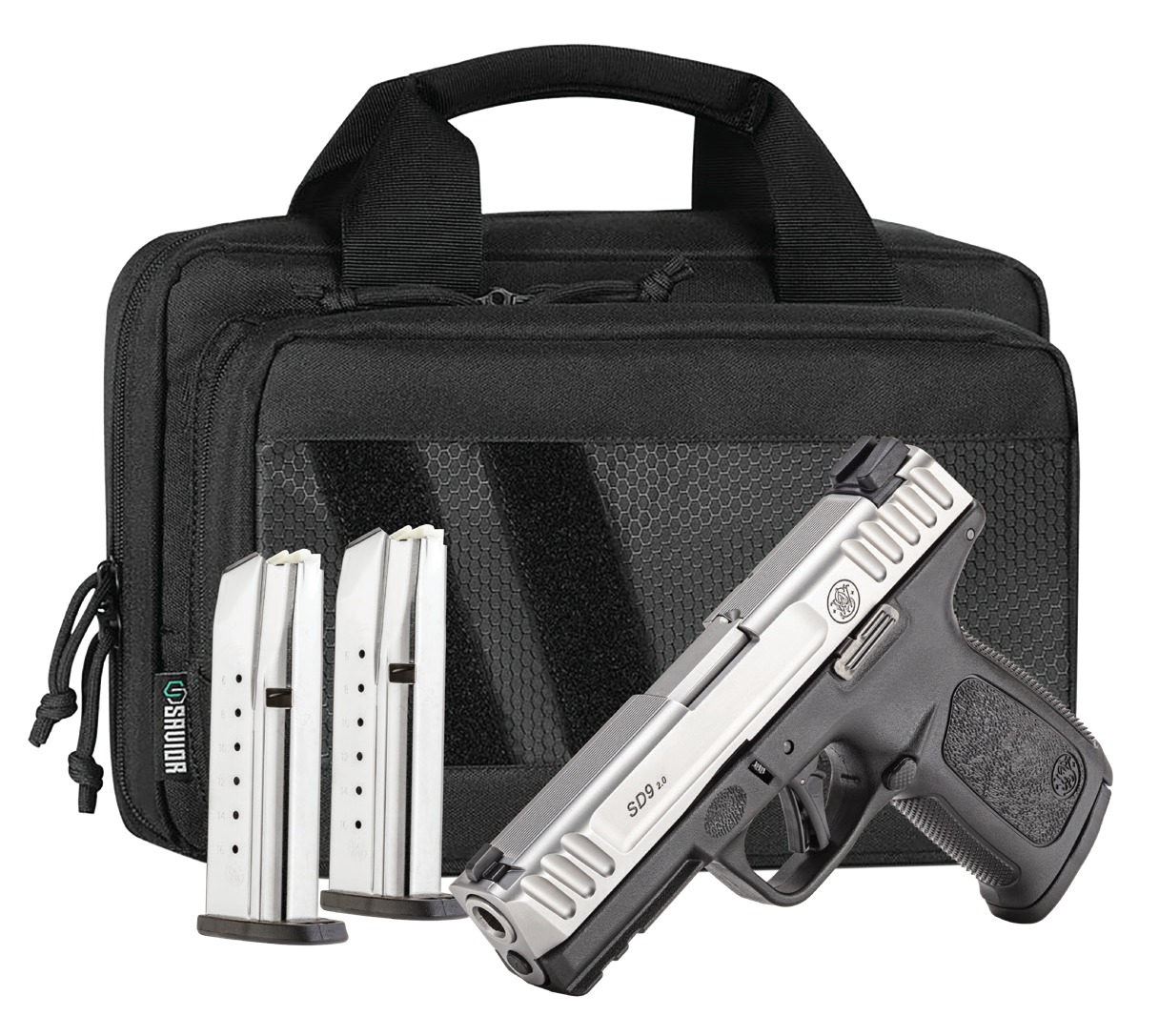 Smith and Wesson 14954 SD9 2.0 9mm 4" Stainless Semi-Auto