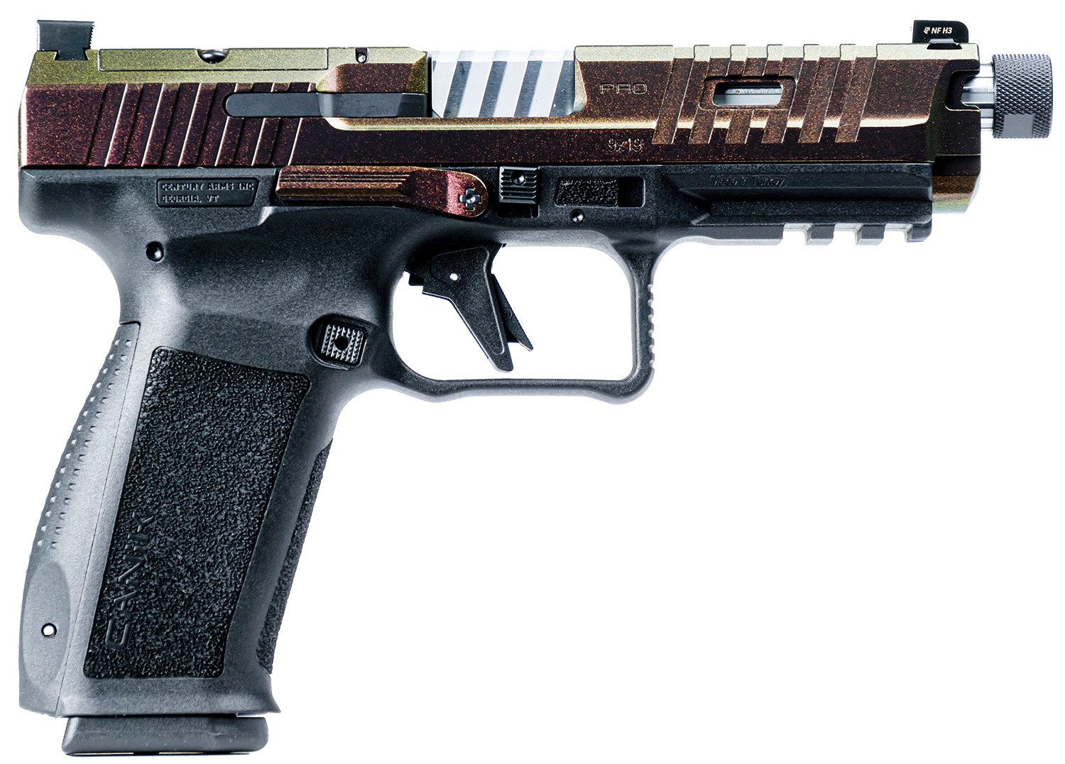 CIA HG8342RB-N METE SFT PRO 9MM 5 18R RZRBK/BLK - CIA - 9mm Luger (9x19 Parabellum)